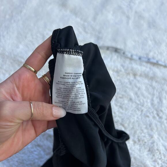 Nike Dri-Fit Women's Running Shorts With Drawstring in Black Size Medium - Picture 6 of 7